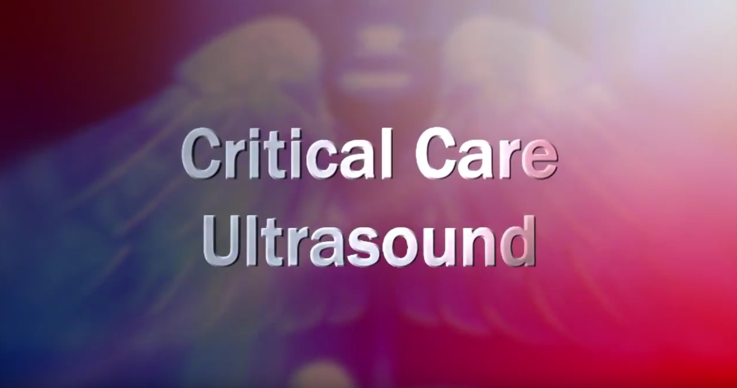 Who offers the best Critical Care Ultrasound CME Training Courses?